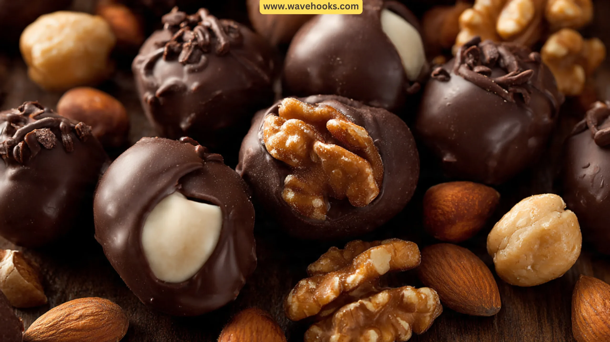 3. Chocolate-Covered Nuts