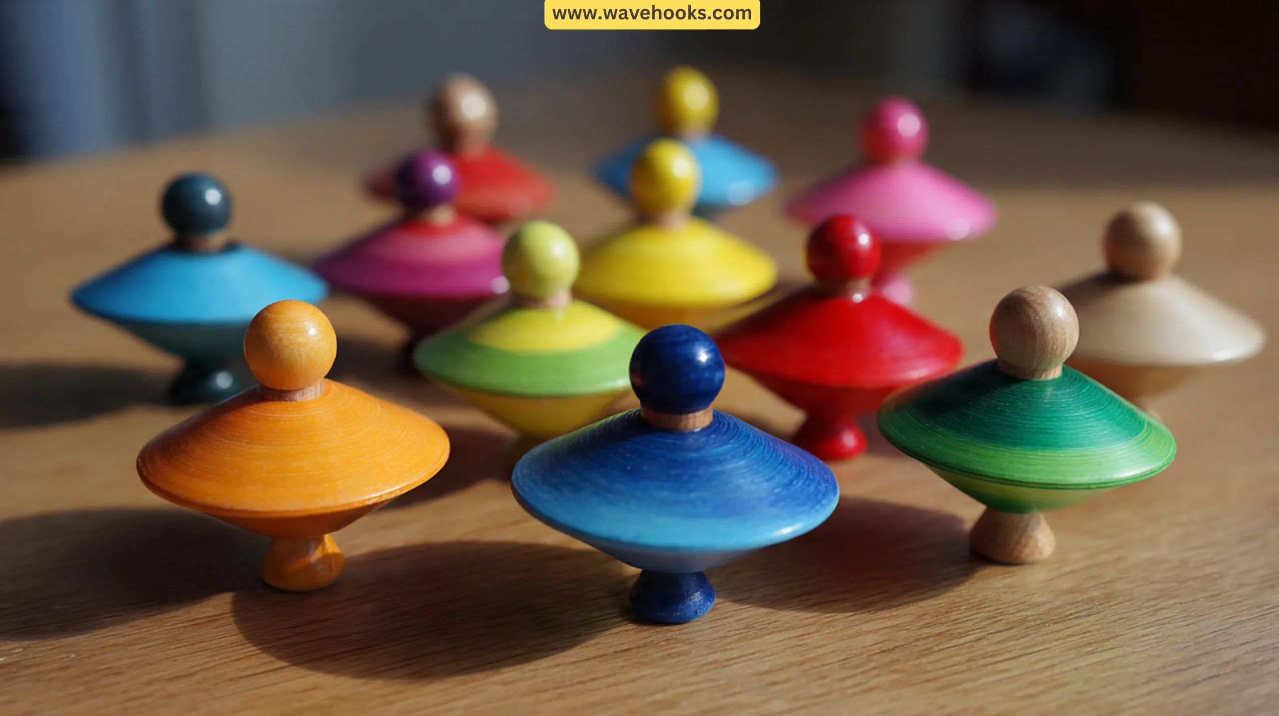 12. Mini Spinning Tops
