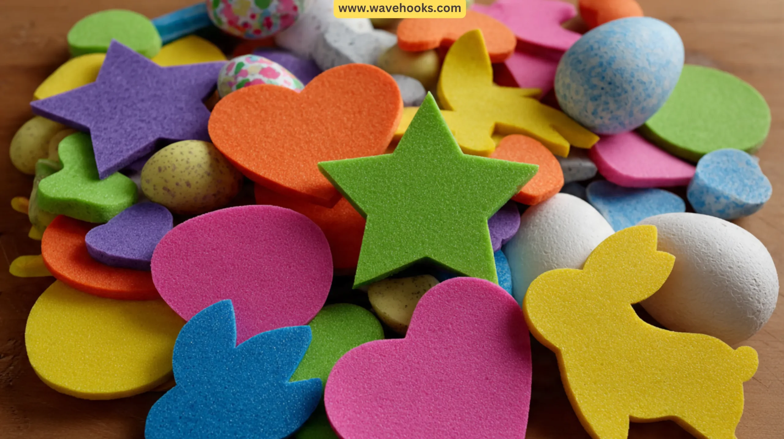21. Foam Shape Cutouts