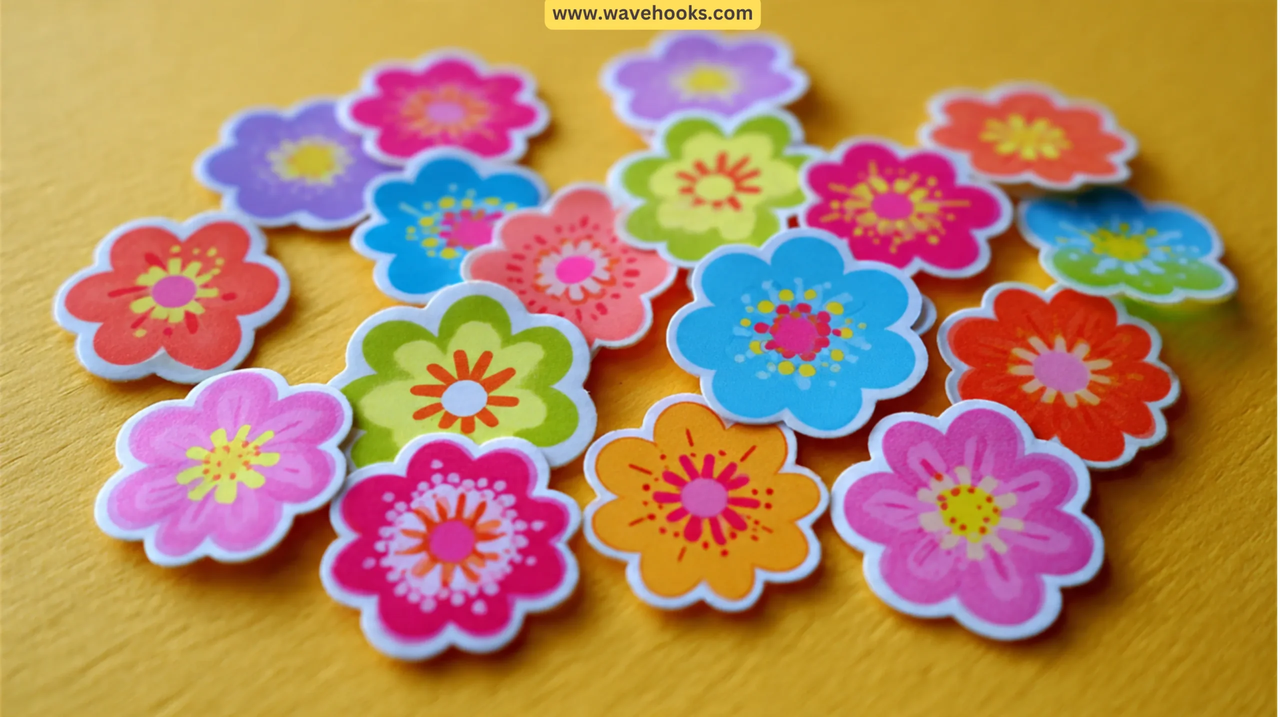 41. Mini Flower Stickers