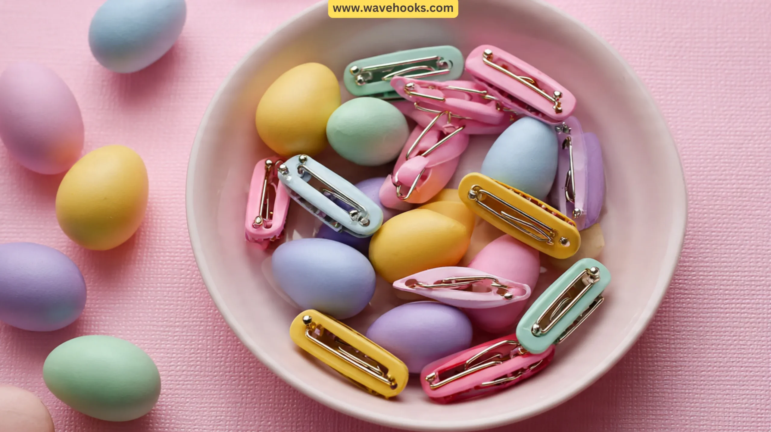 44. Pastel Hair Clips