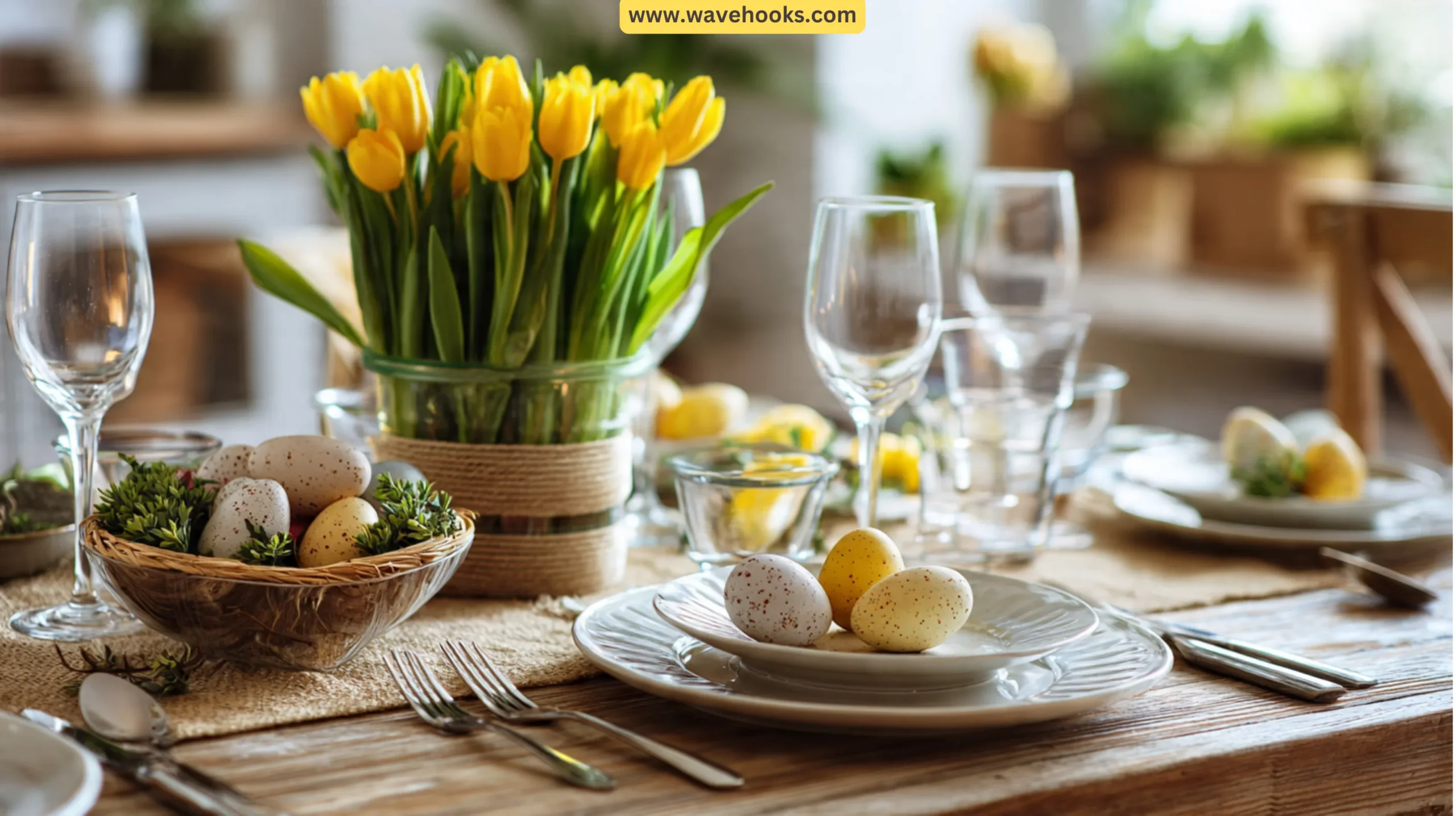 How to prepare your Dining Table for Easter Guests