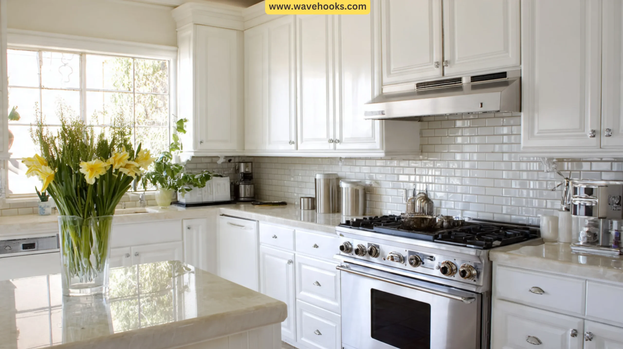 Countertops & CabinetsHere is the way to clean your countertops and cabinets: Clear and wipe down all countertops with an all-purpose cleaner. Clean cabinet fronts, especially near the stove, where grease splashes. Wipe down the backsplash tiles. Sanitize high-touch areas like handles, knobs, and cabinet pulls. Organize your cooking tools so they're within easy reach on Easter day.