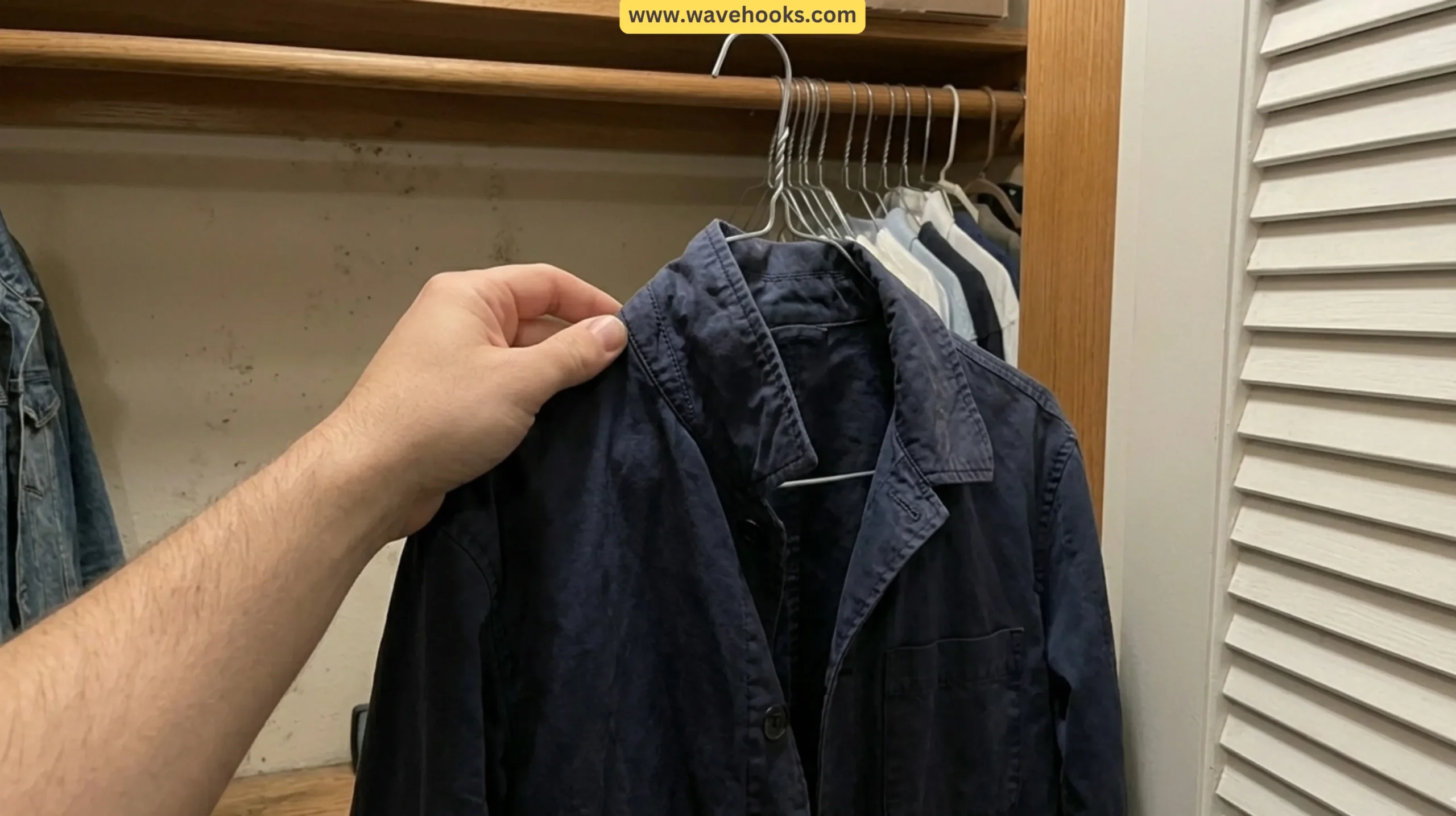 4. Only Store Fully Dry Clothing