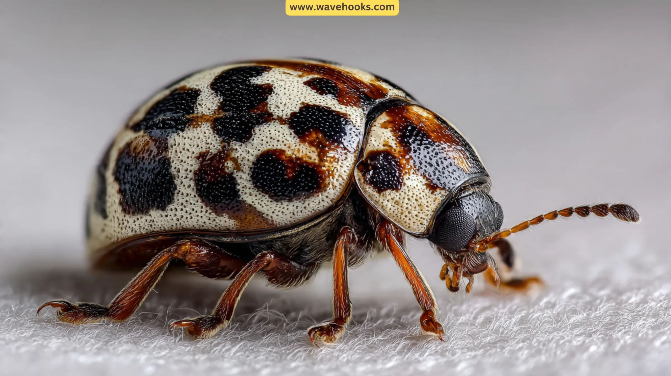 2. Carpet Beetles (Anthrenus verbasci and related species)