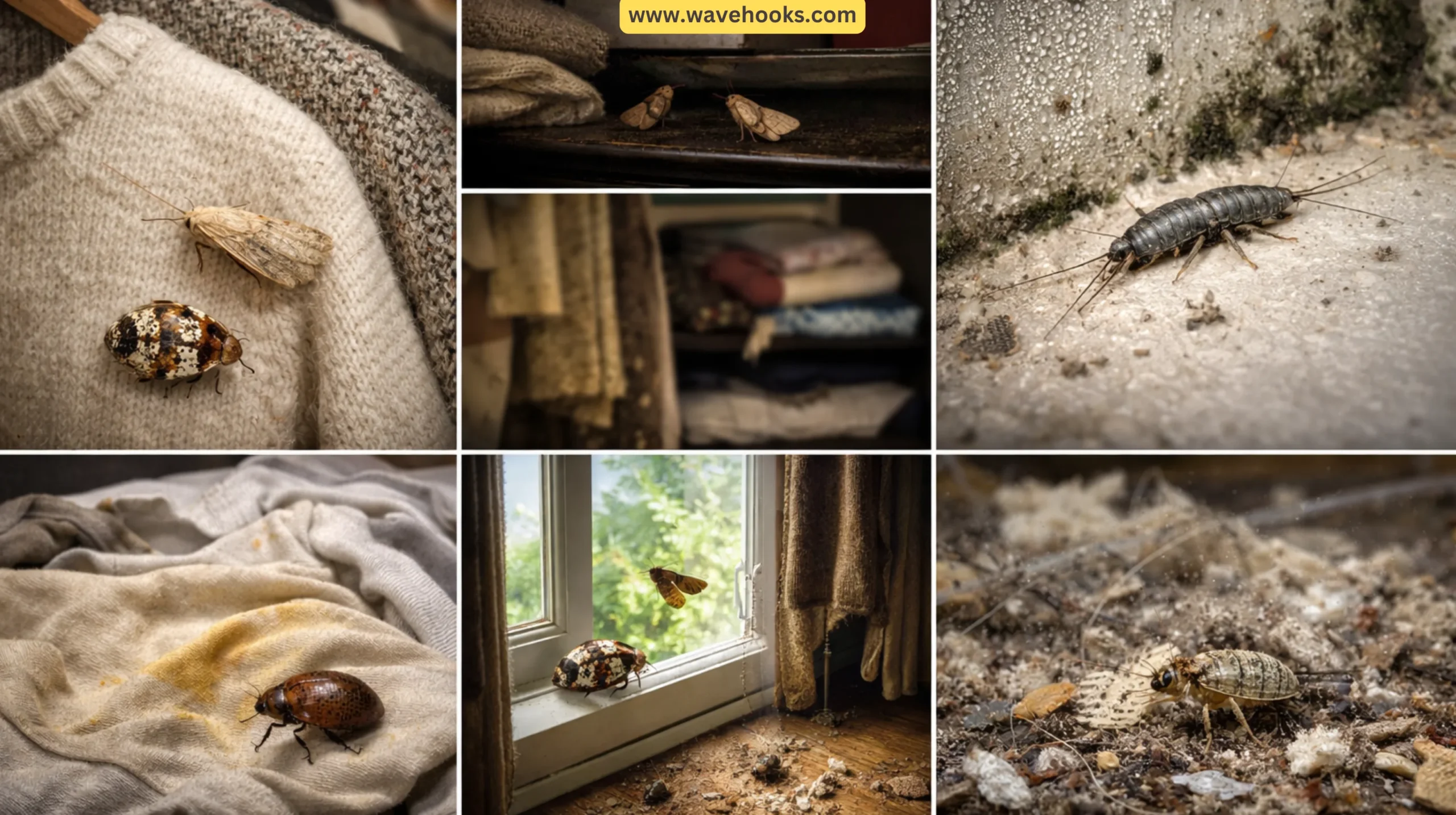 Why Do Tiny Bugs Come into Your Closet?