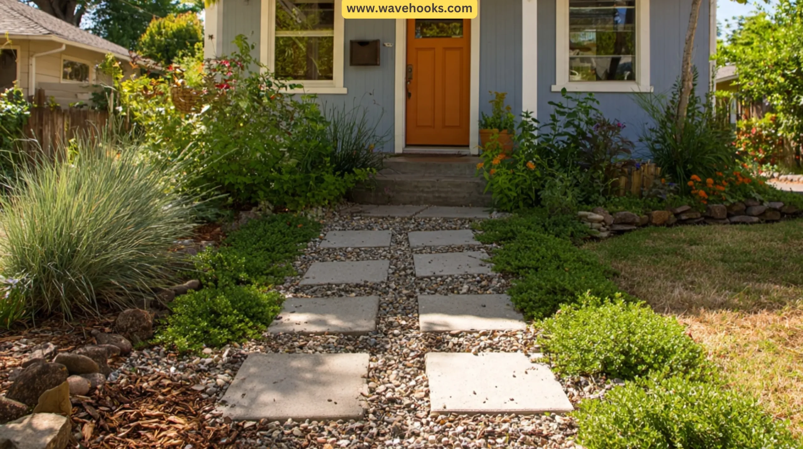 45. Create A Walkway With Pavers