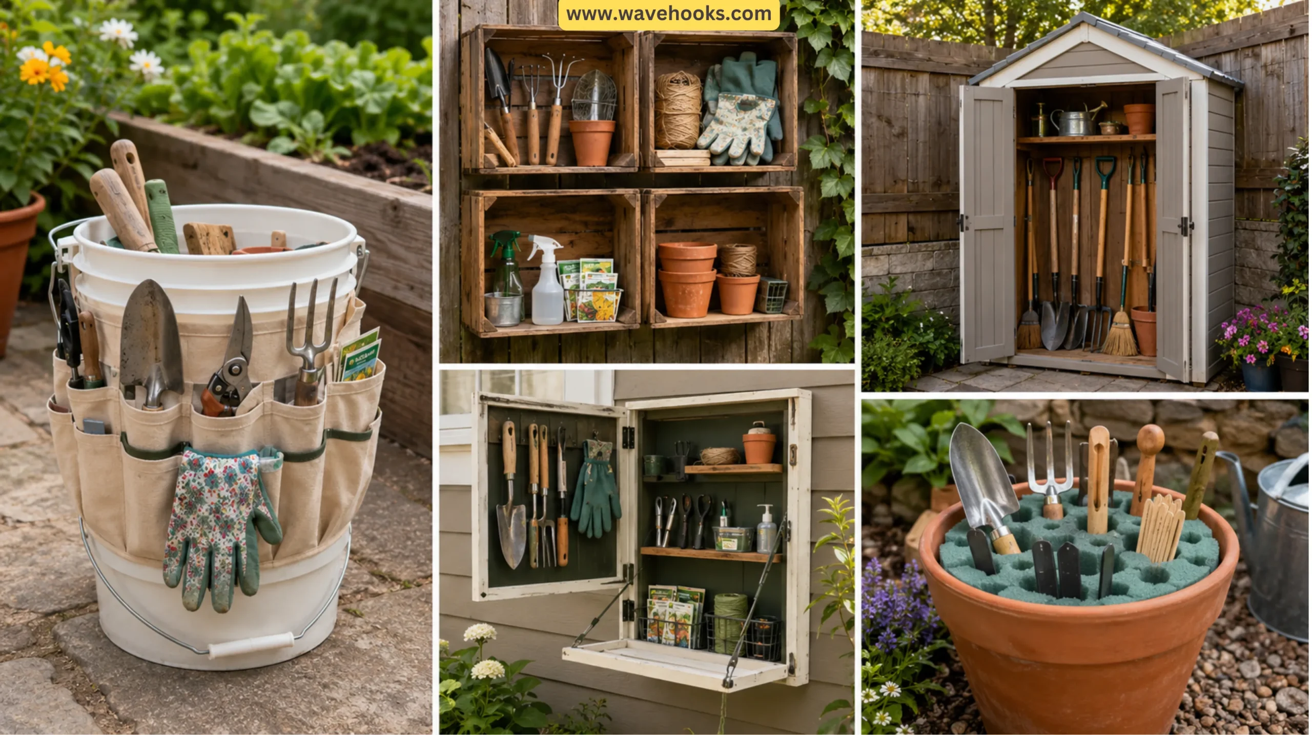 Small Yard Tool Storage Ideas to Maximize Every Inch