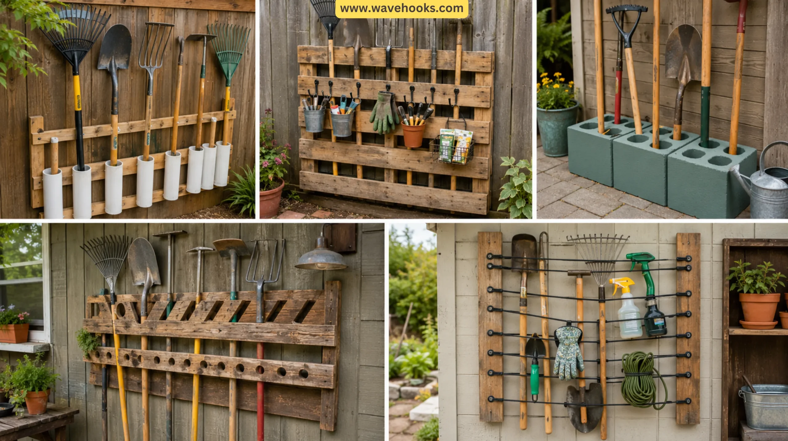Garden Tool Organizer DIY Projects Anyone Can Build