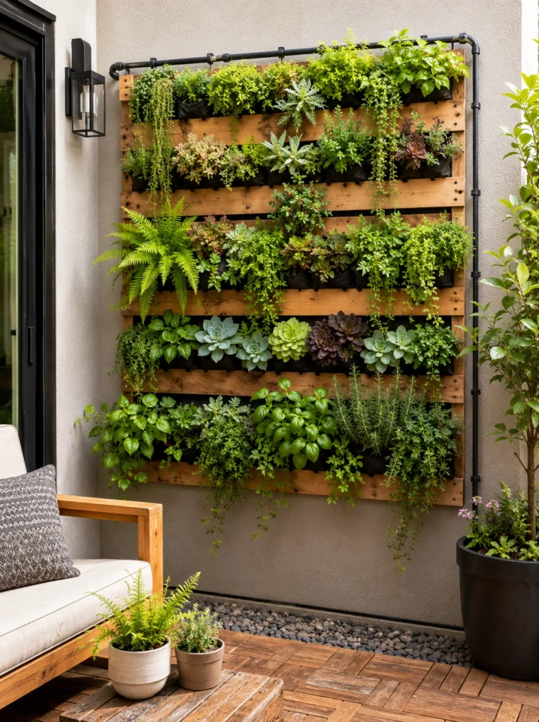 5. Living Vertical Garden Wall