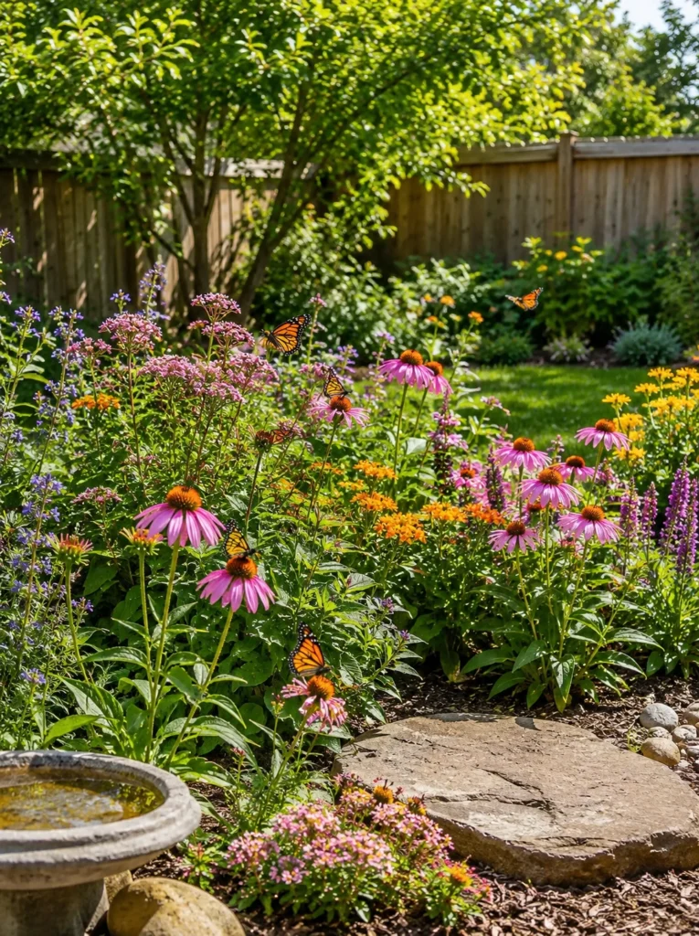 22. Pollinator-Friendly Butterfly Garden