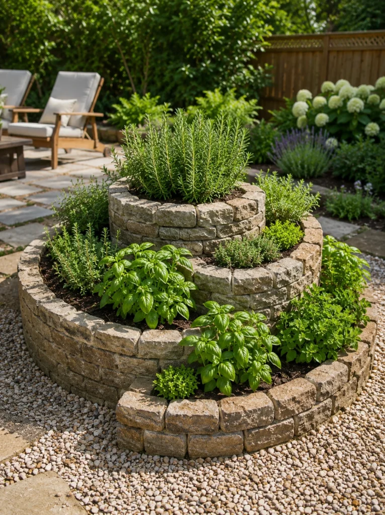 28. Herb Spiral Garden