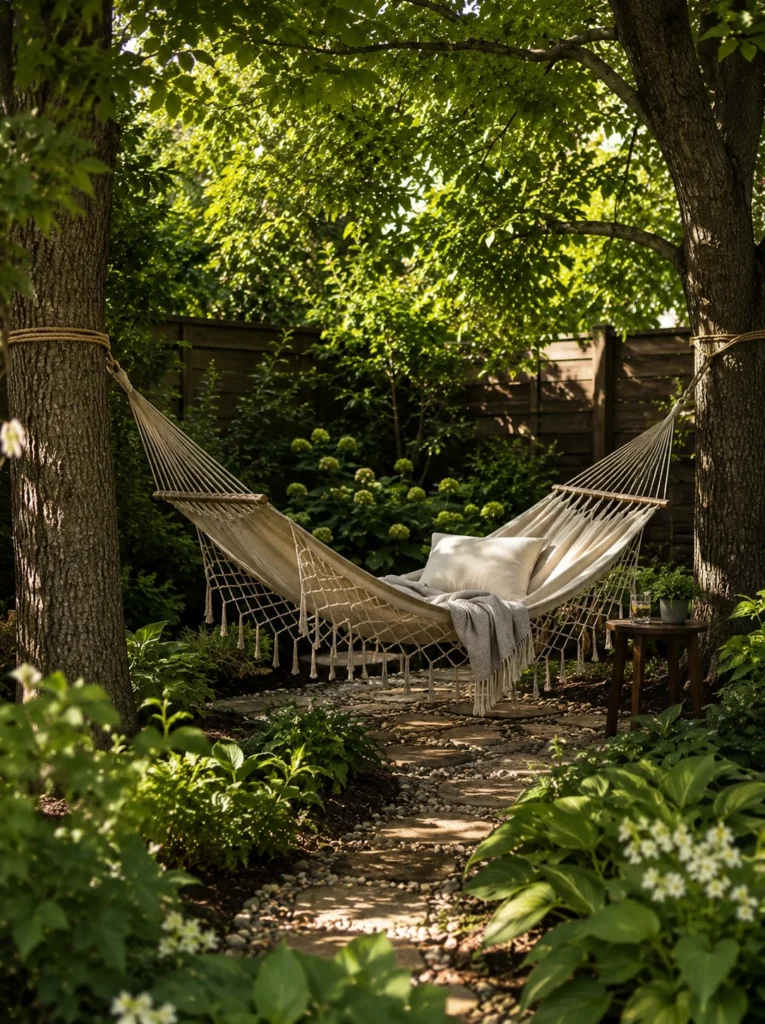 9. Shaded Hammock Nook