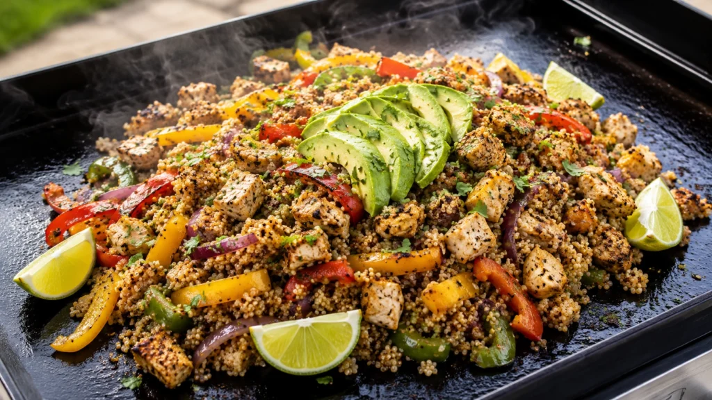 8. Chicken Fajita Bowl