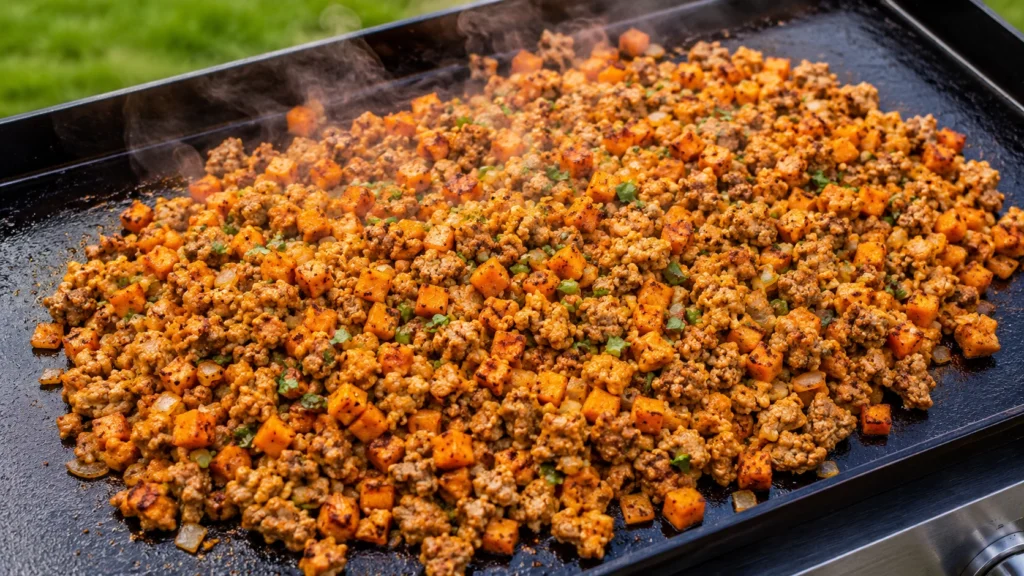 10. Turkey and Sweet Potato Hash