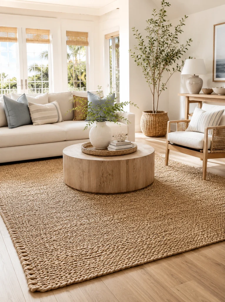7. Woven Jute Rugs