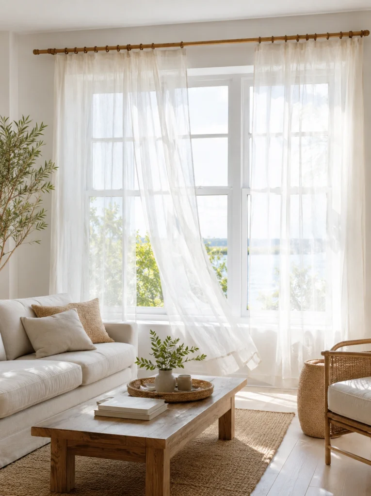 16. Layered Textures with Cotton and Linen Throws
