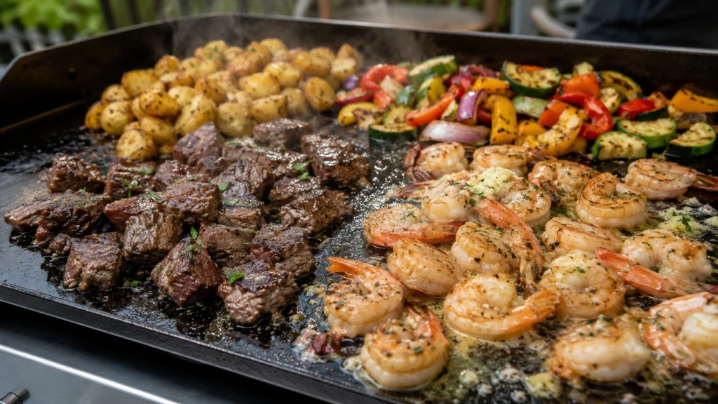 16. Steak and Shrimp Surf and Turf