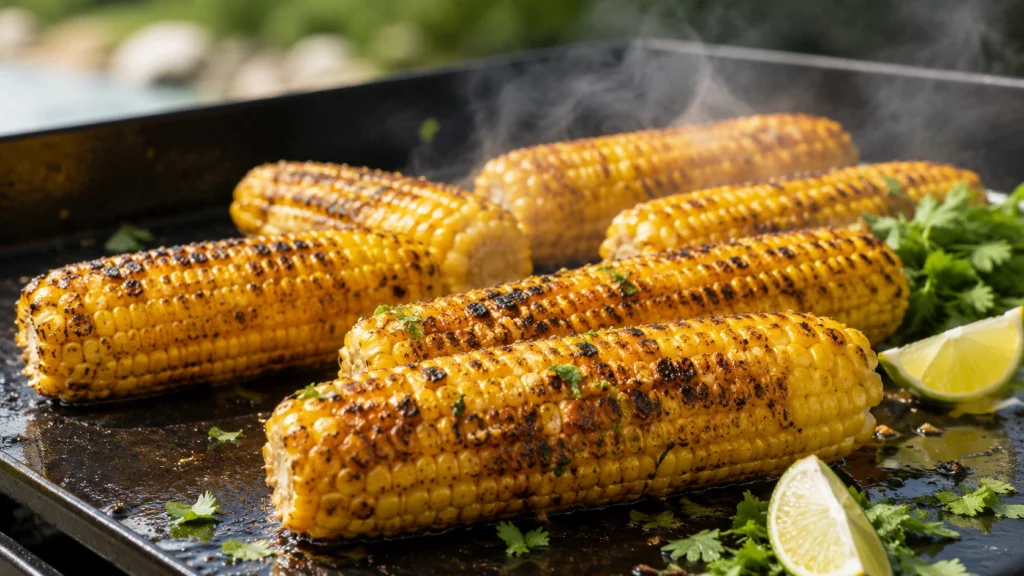 21. Griddle Corn on the Cob
