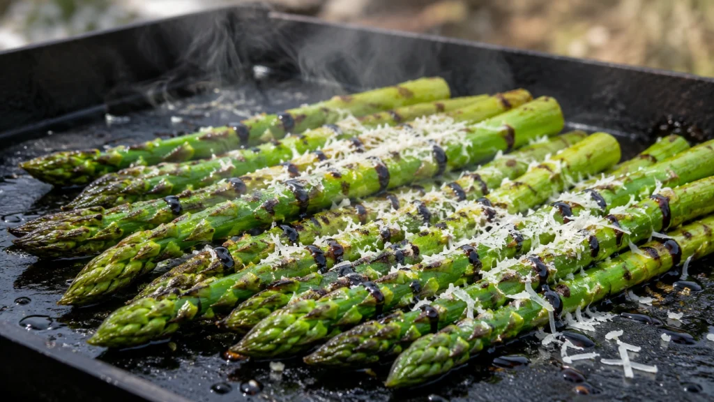 24. Griddle Grilled Asparagus