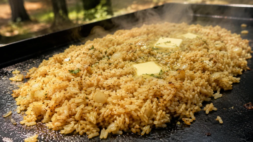 27. Griddle Rice Pilaf