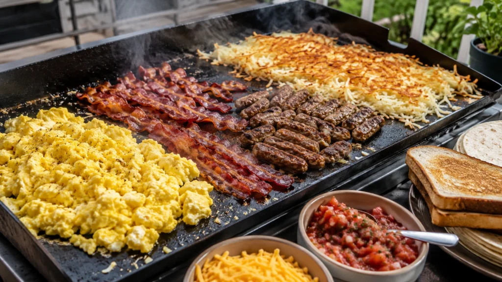 13. Griddle Breakfast Bar