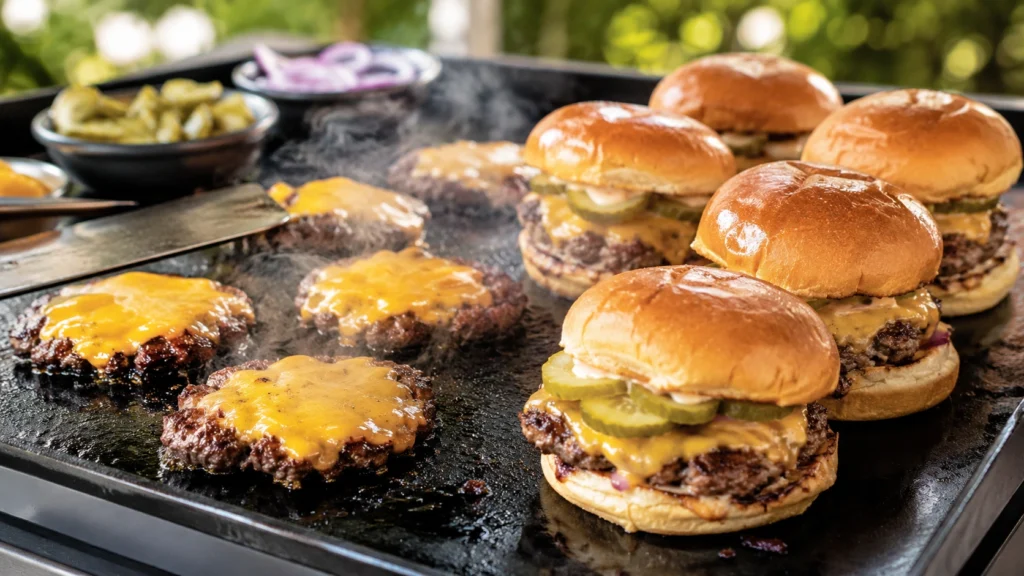 14. Smash Burger Sliders