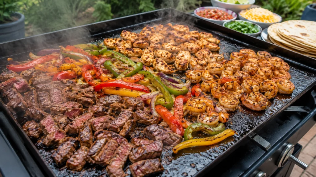 12. Fajita Feast Spread