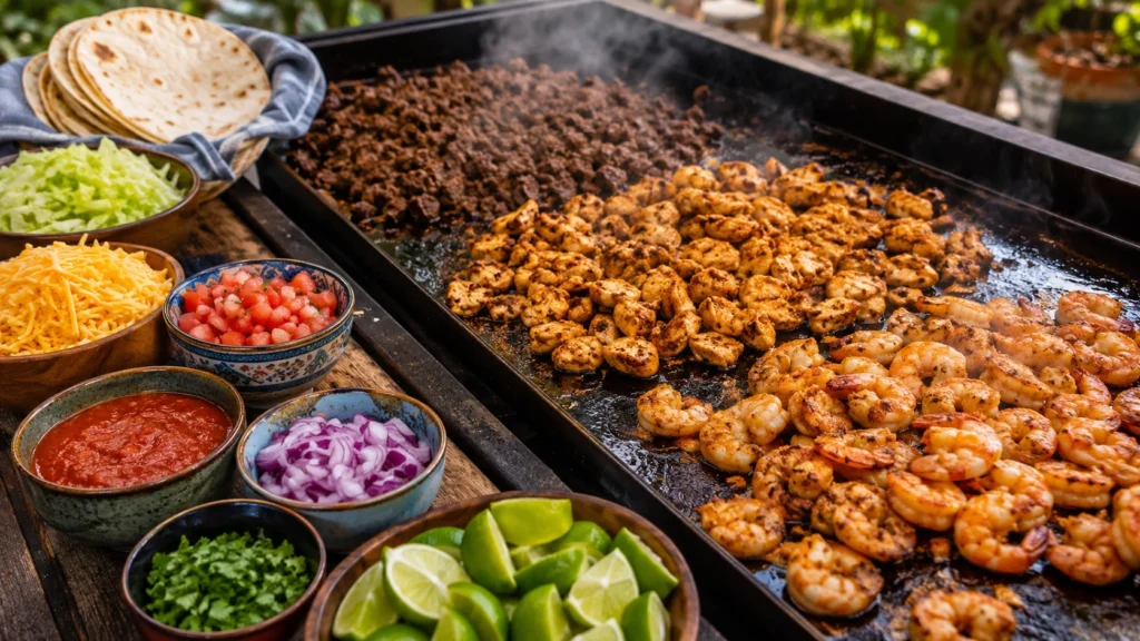 19. Griddle Taco Bar