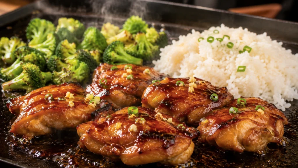 2. Griddle Chicken Teriyaki