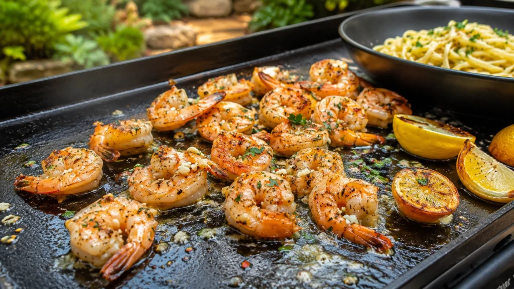 32. Blackstone Garlic Butter Shrimp