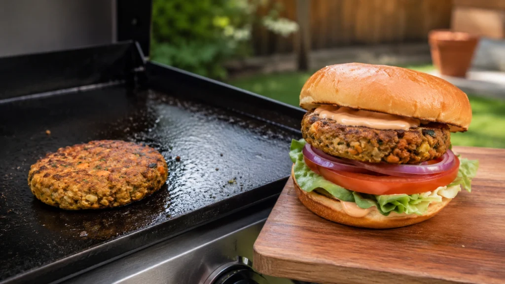 47. Blackstone Veggie Burgers