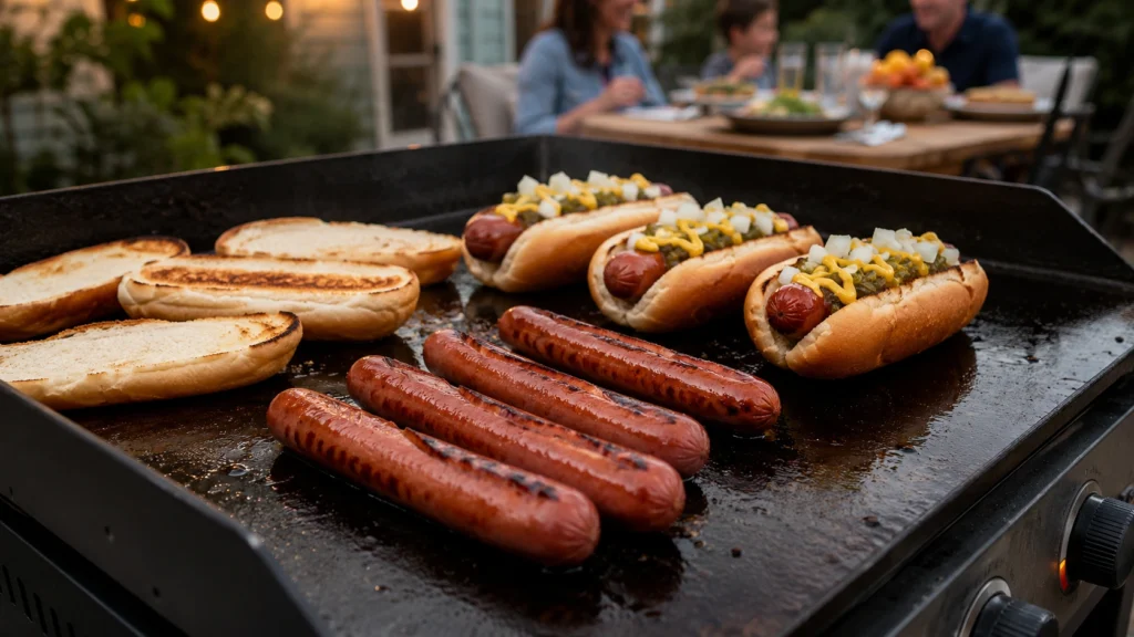 54. Blackstone Hot Dogs