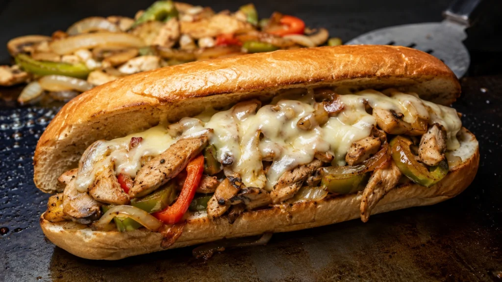 5. Blackstone Chicken Philly