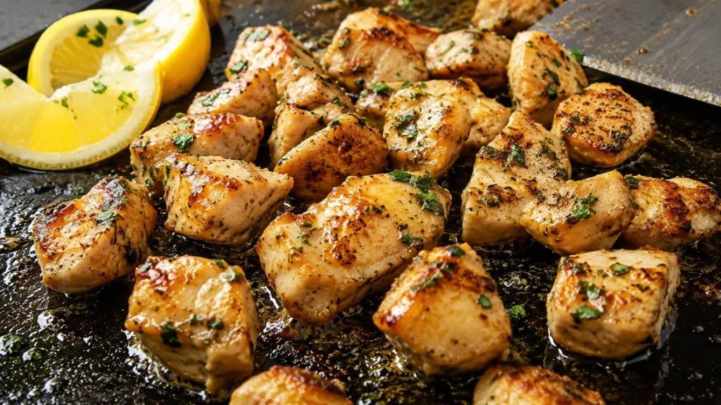 4. Garlic Butter Chicken Bites