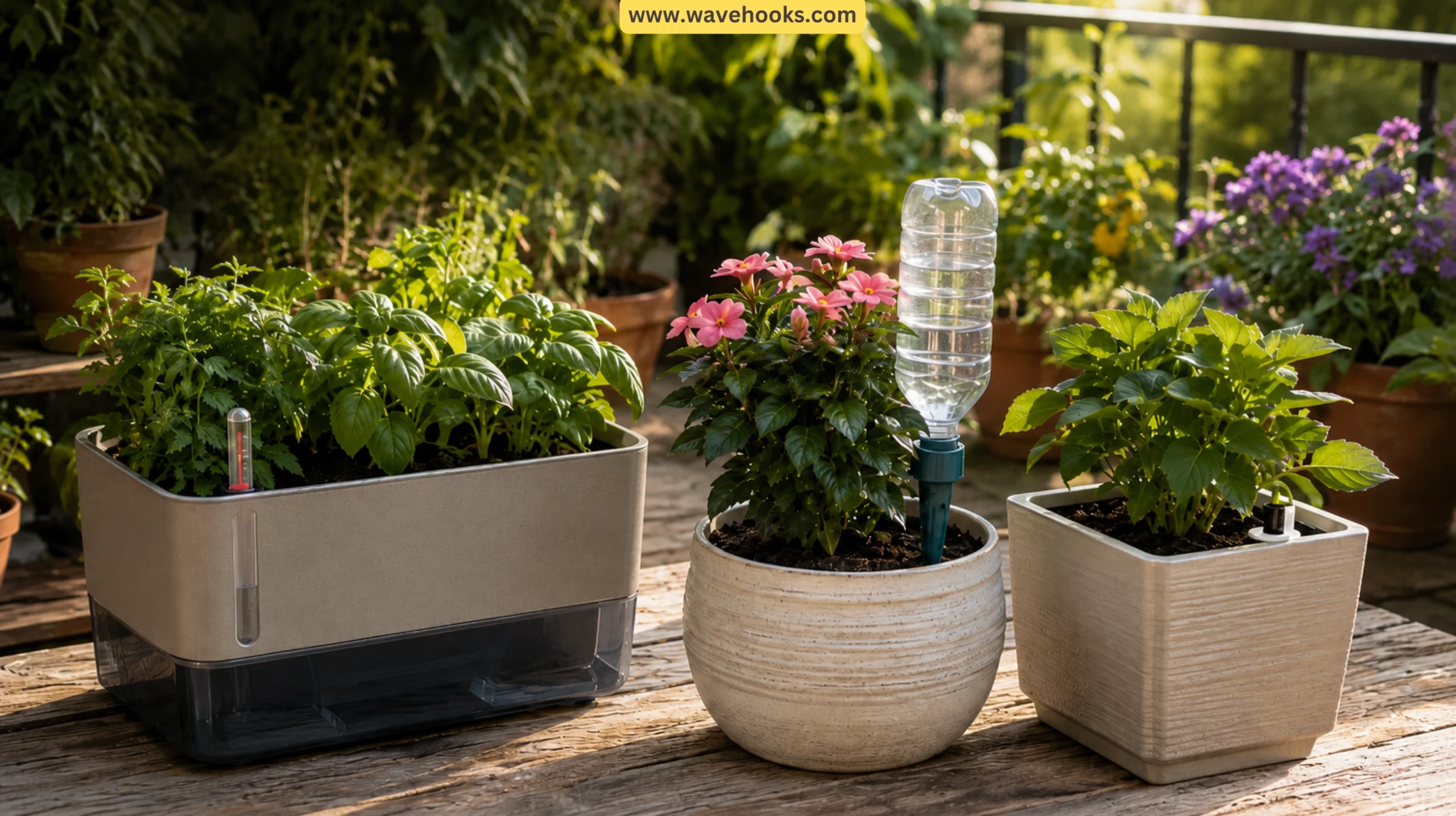 Self-Watering Planter Ideas For Busy Gardeners