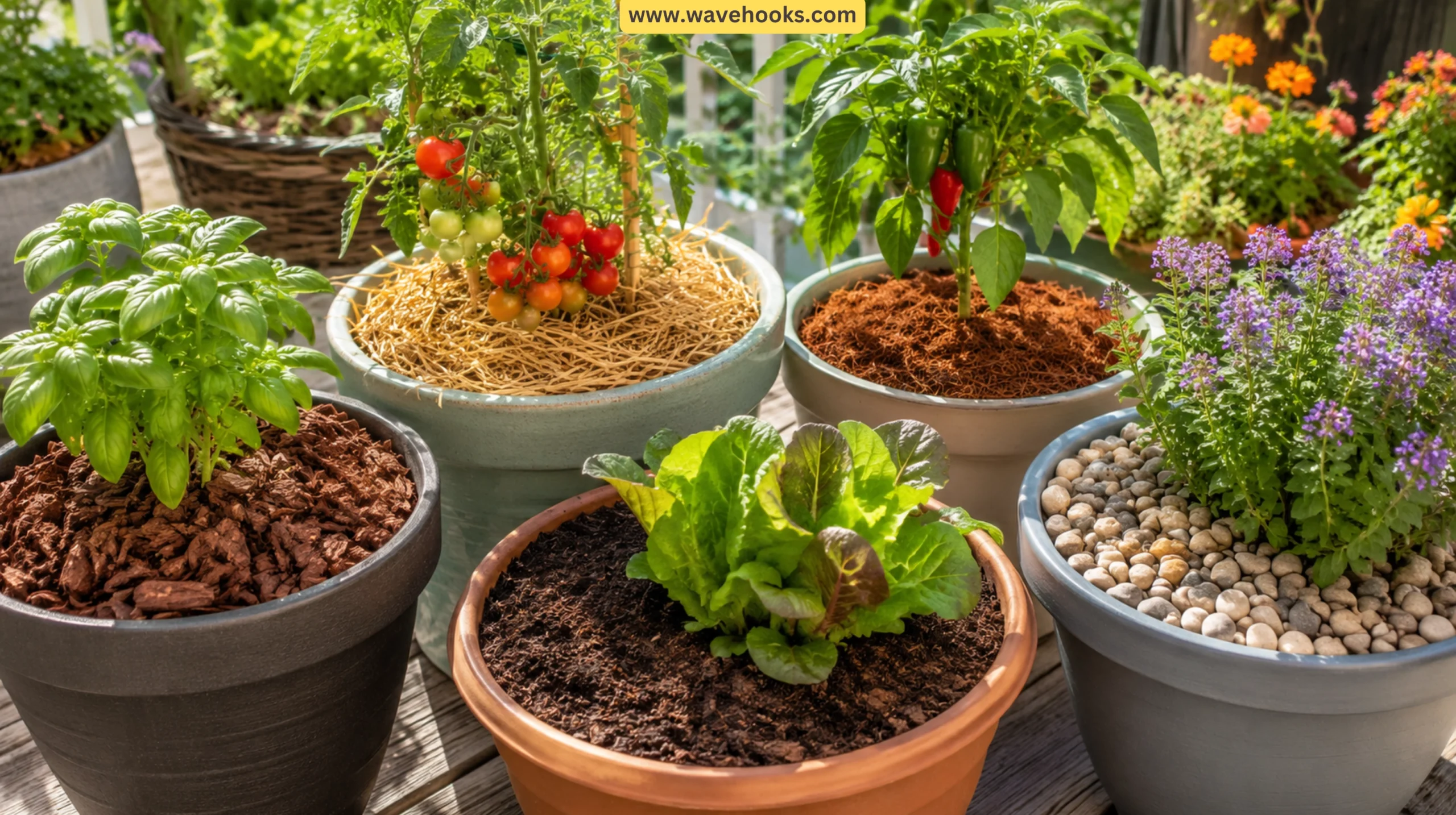 Best Mulch Ideas For Potted Plants