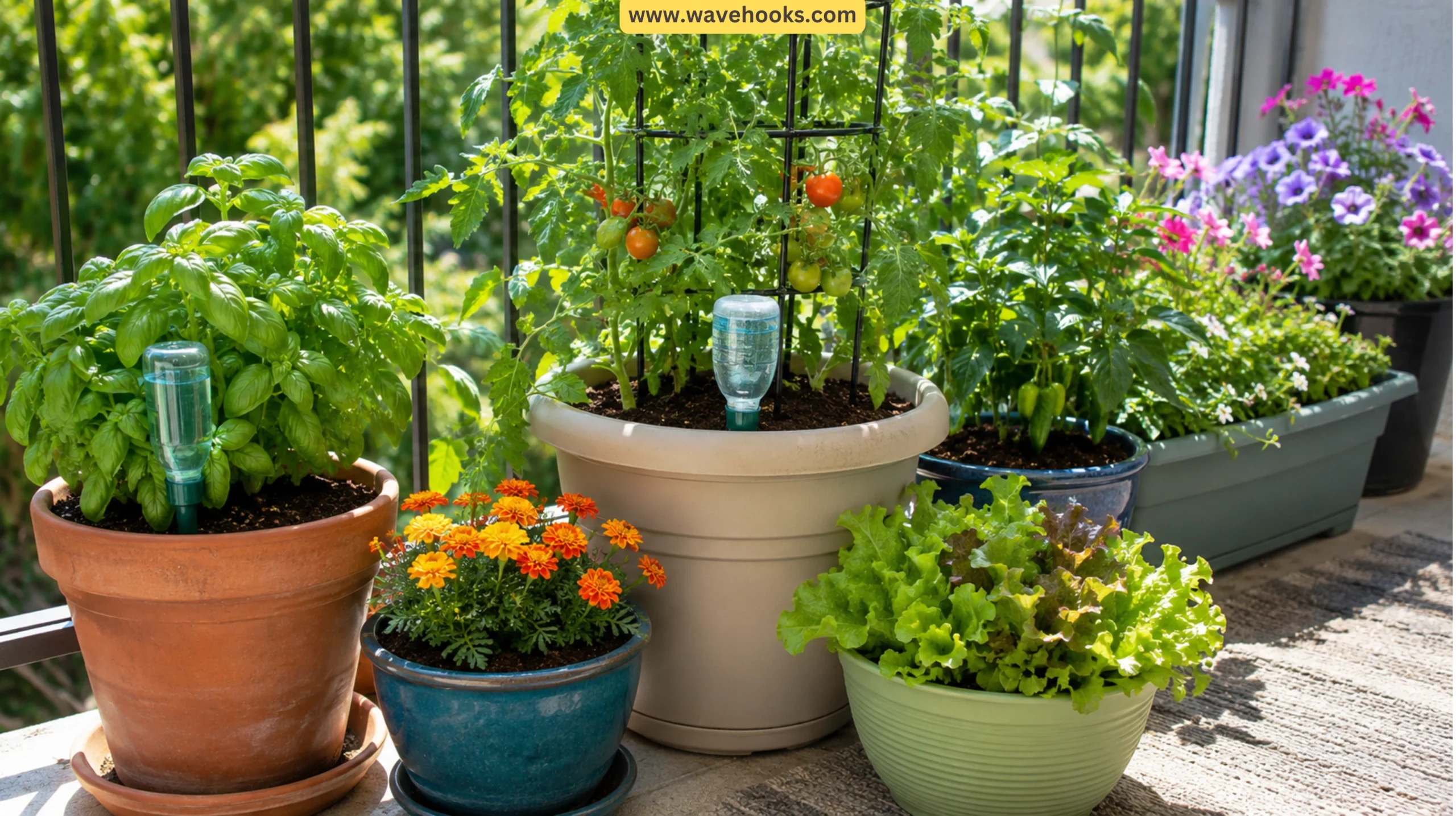 How To Keep Container Plants Alive While On Vacation