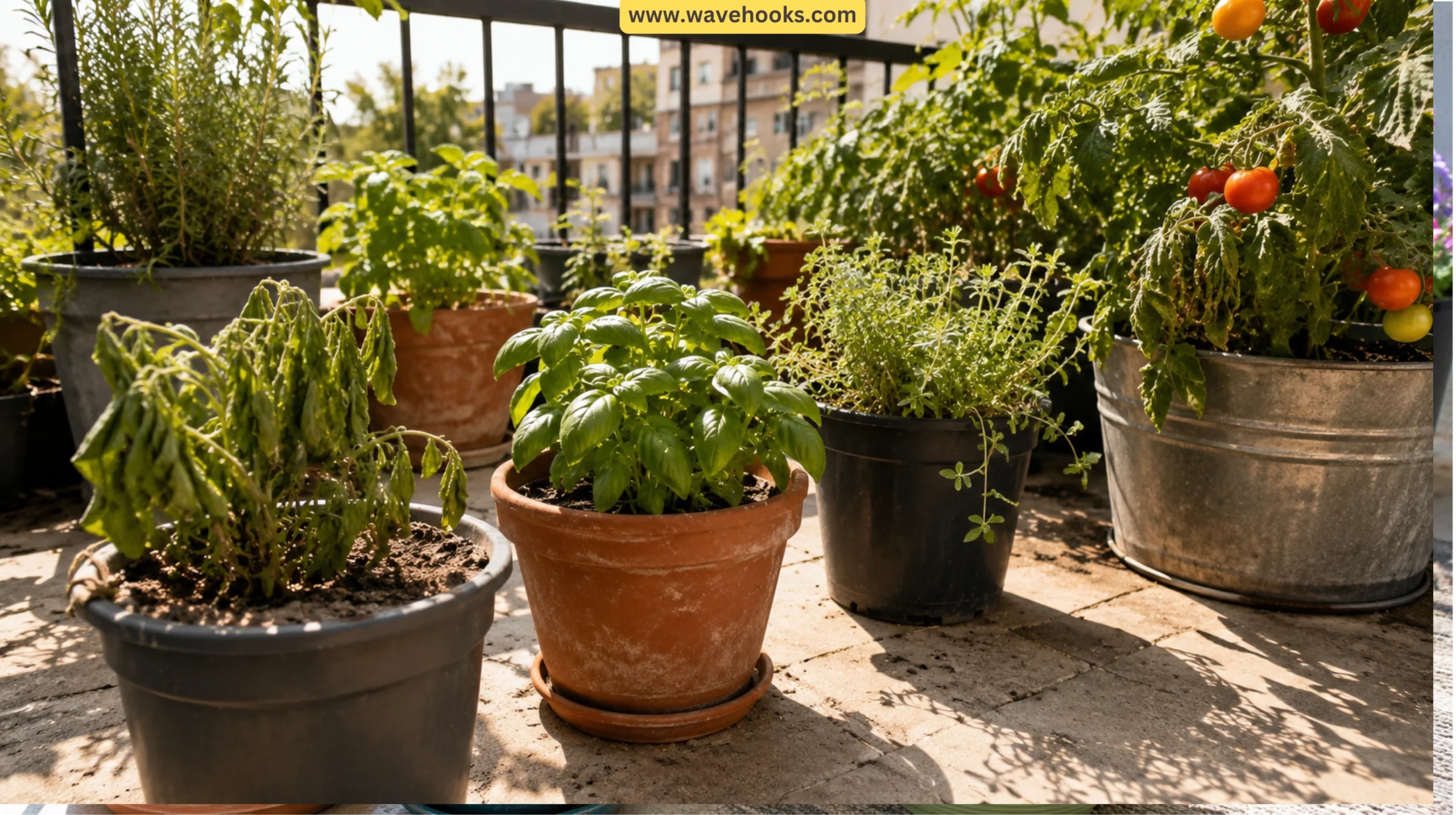 Why Container Plants Dry Out So Fast In July