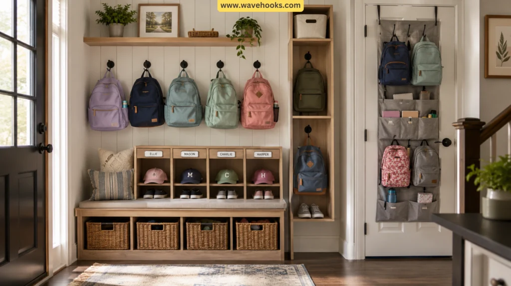 Backpack and Homework Organization Ideas