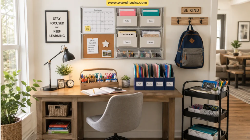 Homework Stations for Focused Study Time
