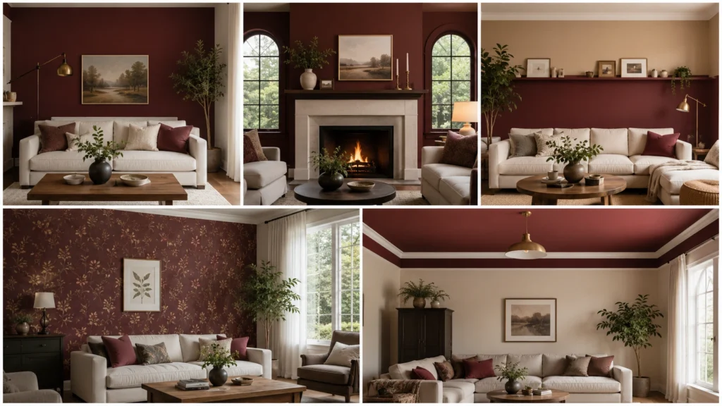 Cherry Living Room Color Ideas for a Richer, More Inviting Space