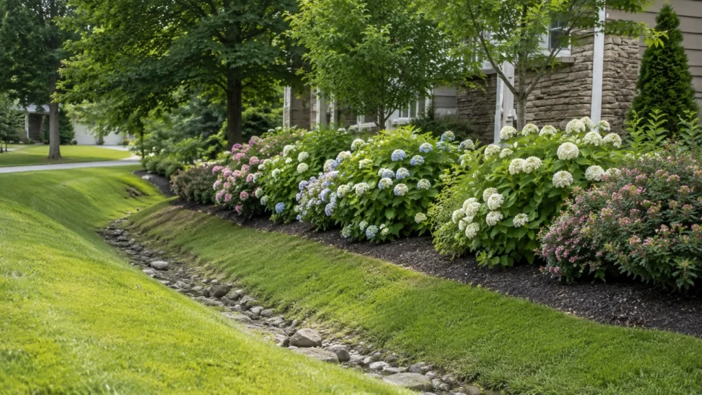 16. Flowering Shrub Border