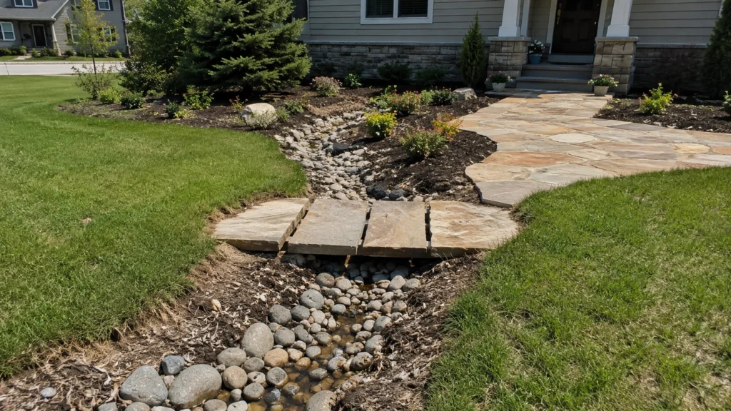 10. Rock Retaining Wall Slope