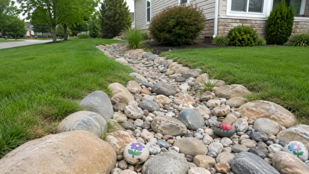 28. Painted Rock Design