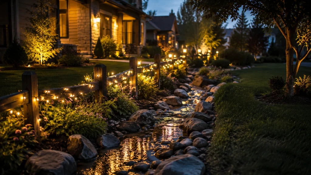 25. String Light Accent