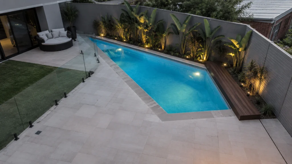 13. Triangular Pool Fitted Into an Odd Corner