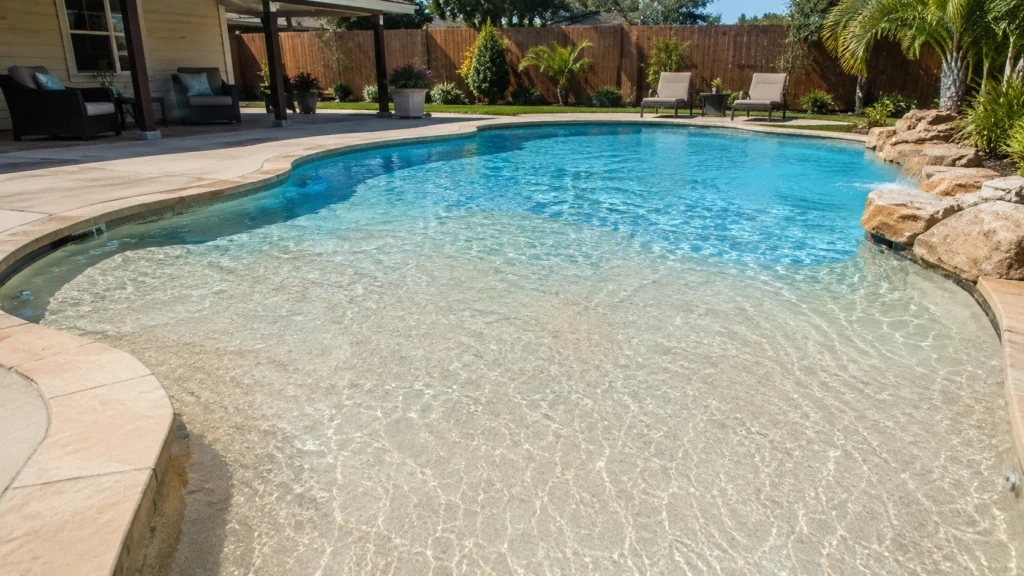 23. Shallow Family Pool With a Gradual Entry Slope
