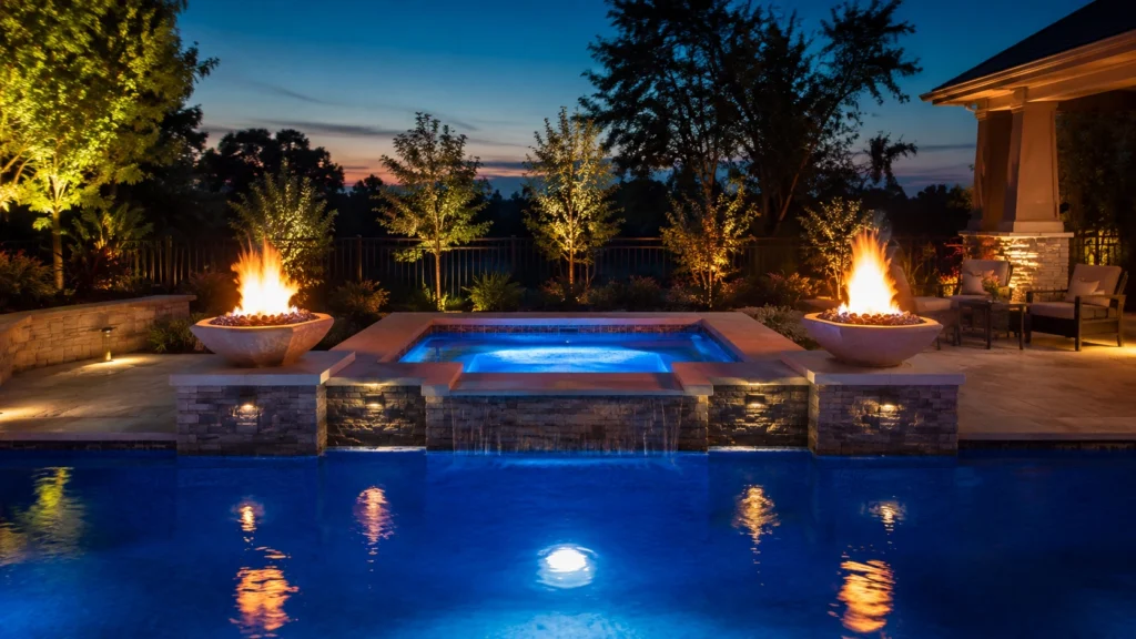 8. Freeform Pool With a Grotto Waterfall