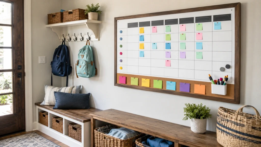 37. Weekly School Schedule Board With Activity Reminders
